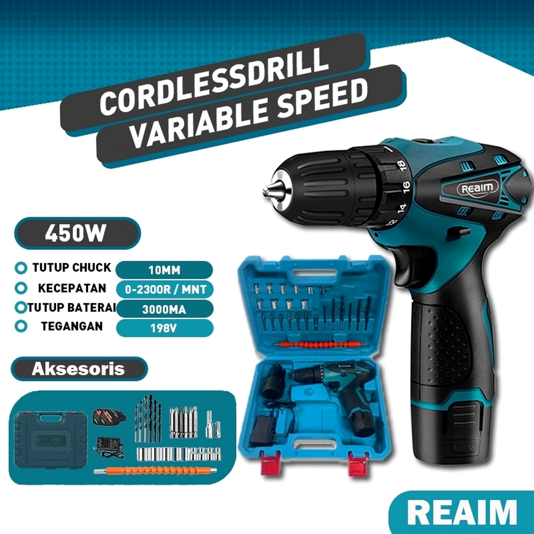 Bor Tangan Listrik 450W